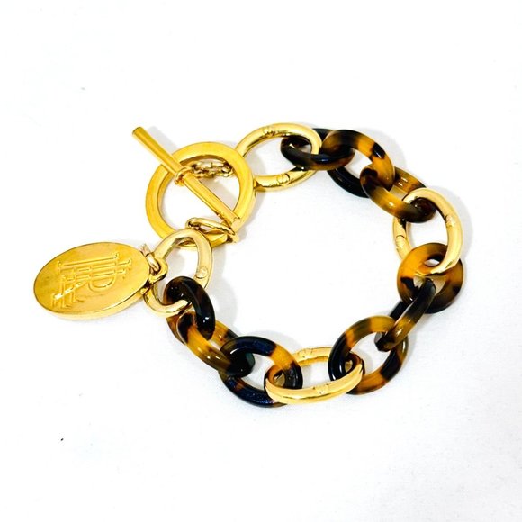Lauren Ralph Lauren Jewelry - Lauren Ralph Lauren Tortoise Shell/Gold Tone Bracelet
